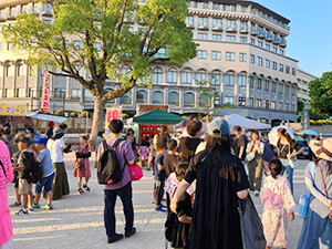 出店の様子